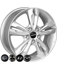 Replica Mazda TL0280NW S R17 W6.5 PCD5x114.3 ET48 DIA67.1   